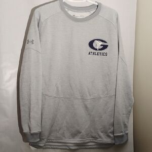 Under Armour Light Gray Athletics Crewneck